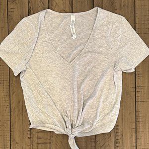 Lululemon Tie-front Top